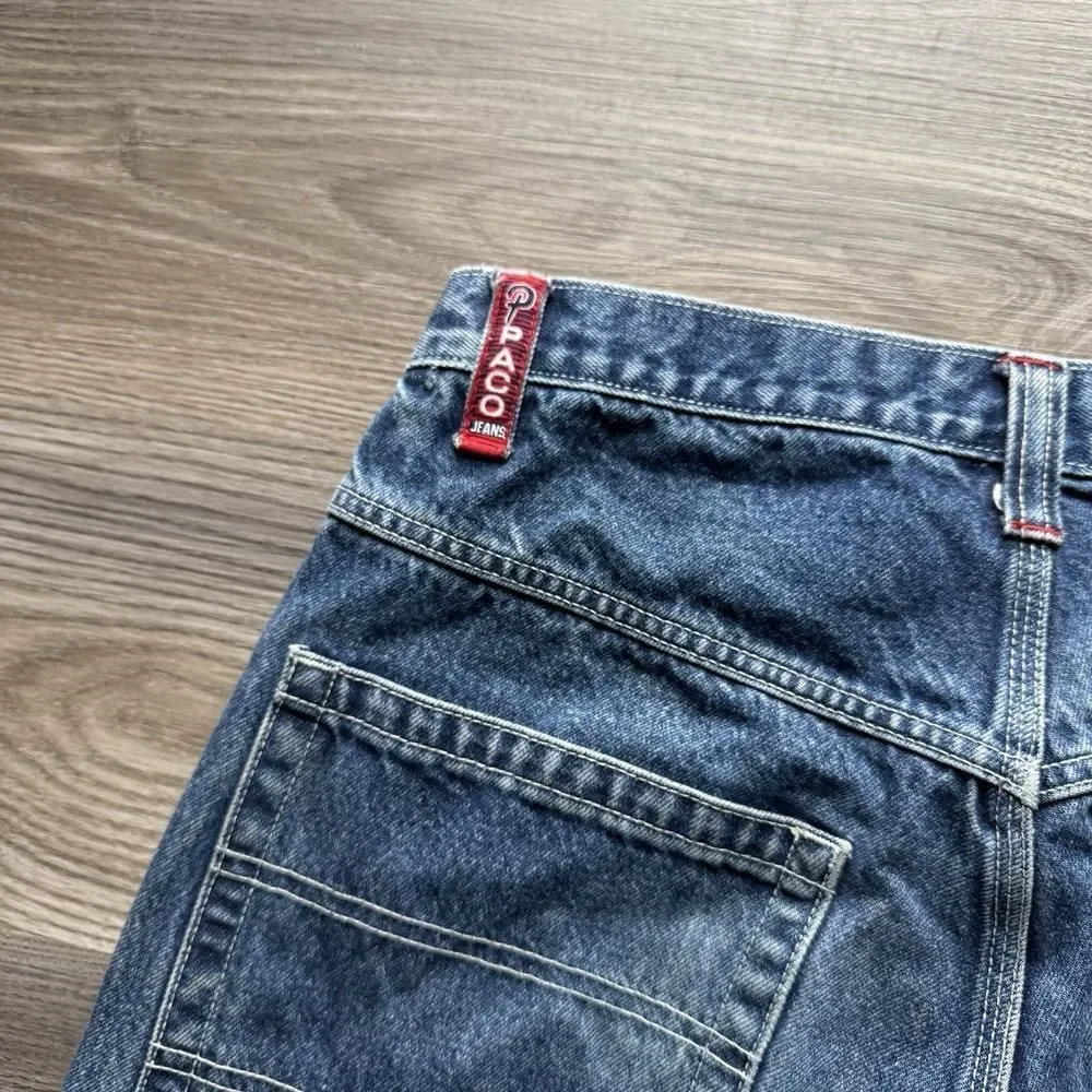 VTG Y2K Paco Sport Atmosphere Carpenter Men's Jeans Size 29 x 29 Baggy